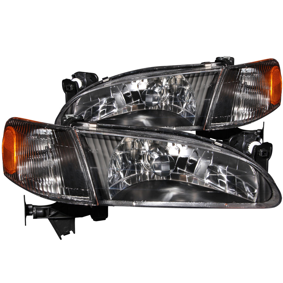 Crystal Headlight Set For 1998-2000 Toyota Corolla 121131