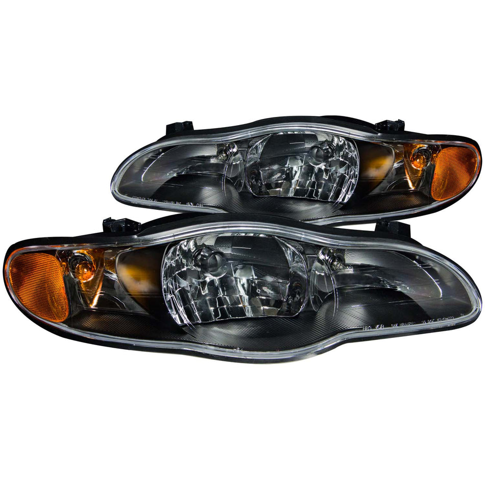 Crystal Headlight Set For 2000-2005 Chevrolet Monte Carlo 121165