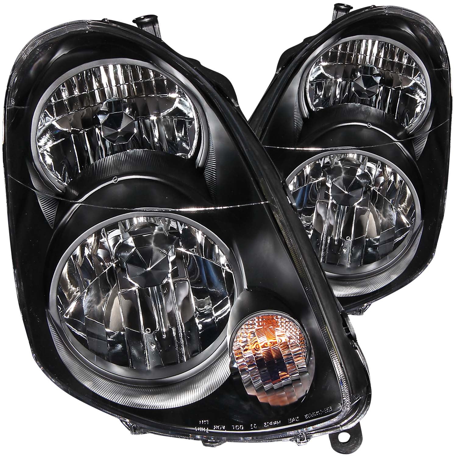 Crystal Headlight Set For 2003-2004 INFINITI G35 121172