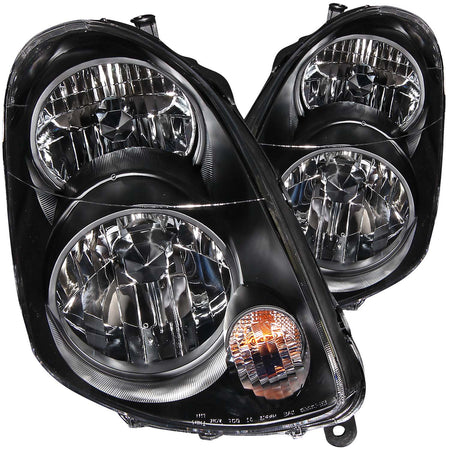 Crystal Headlight Set For 2003-2004 INFINITI G35 121172