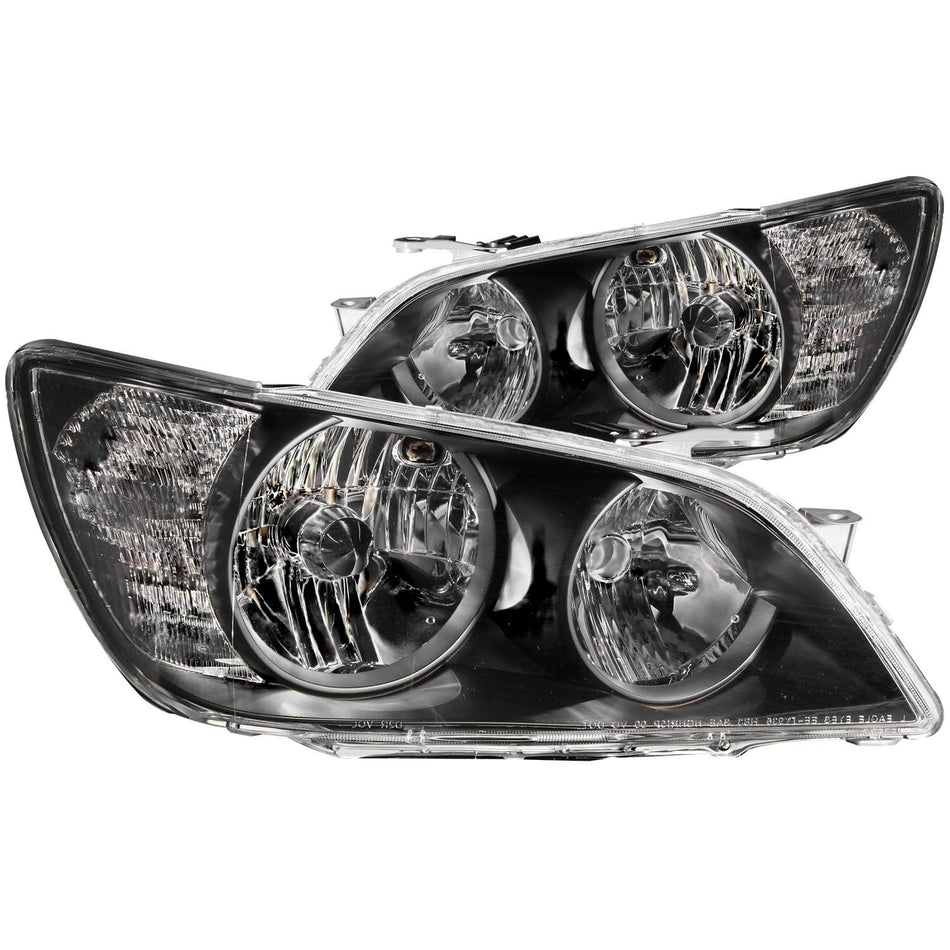 Crystal Headlight Set For 2001-2005 Lexus IS300 121210