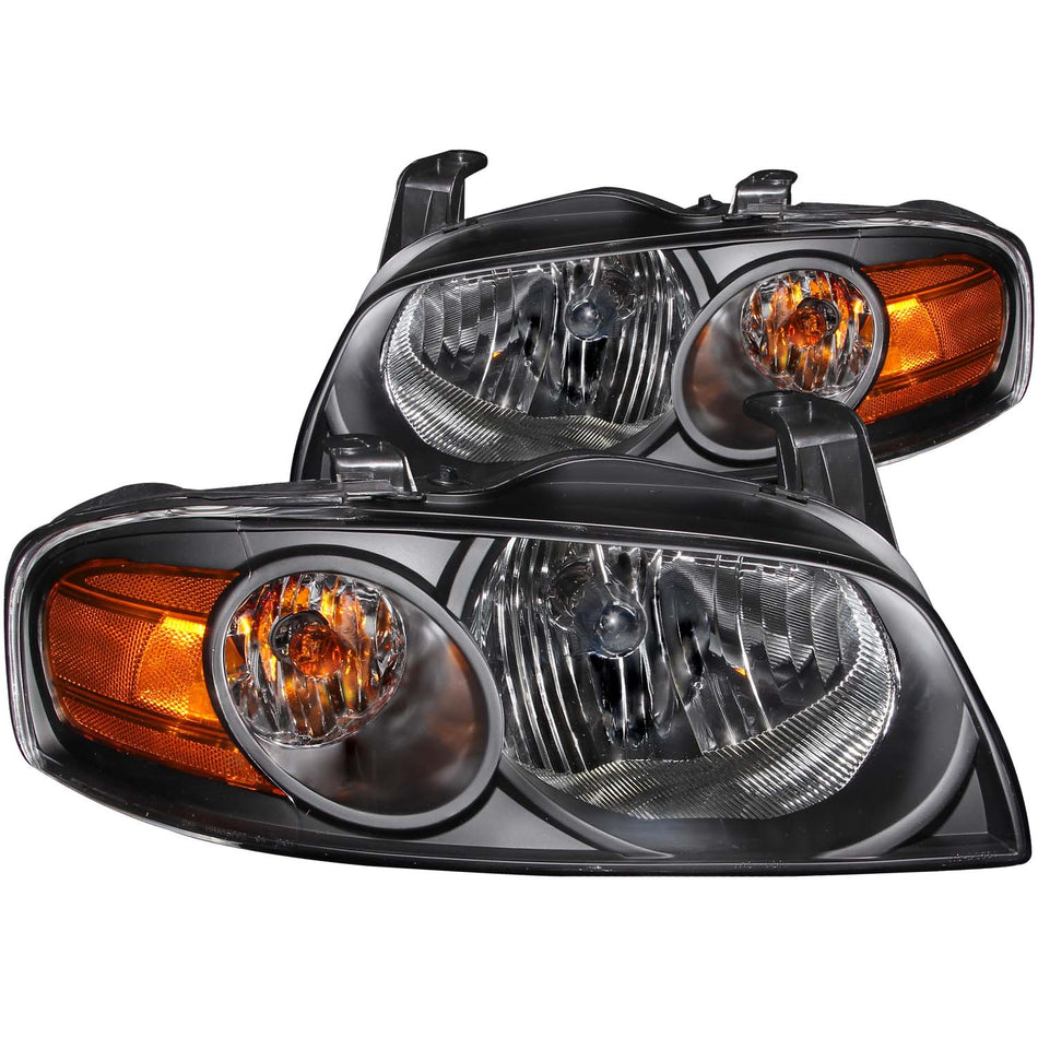 Crystal Headlight Set For 2004-2006 Nissan Sentra 121235