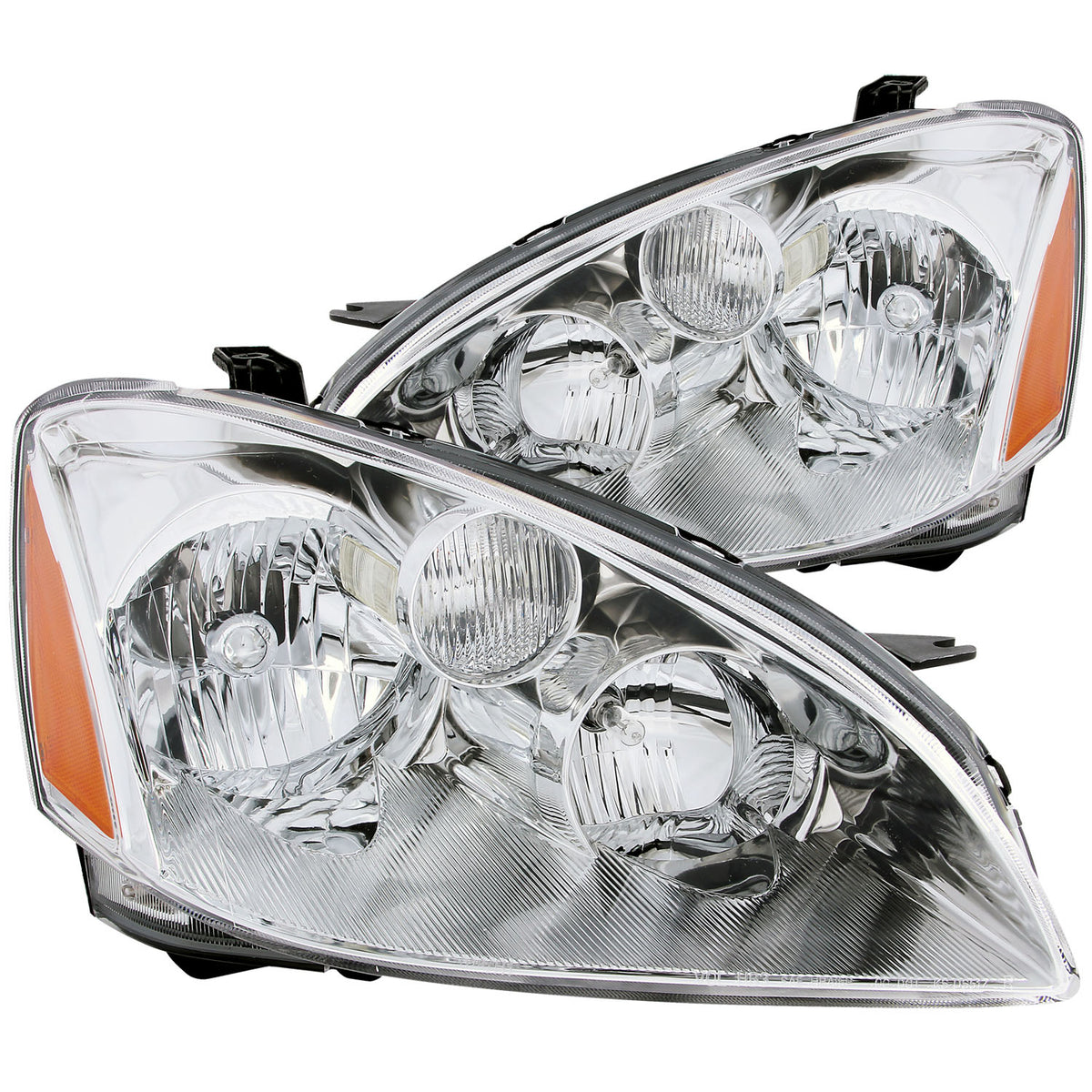 Crystal Headlight Set For 2002-2004 Nissan Altima 121259
