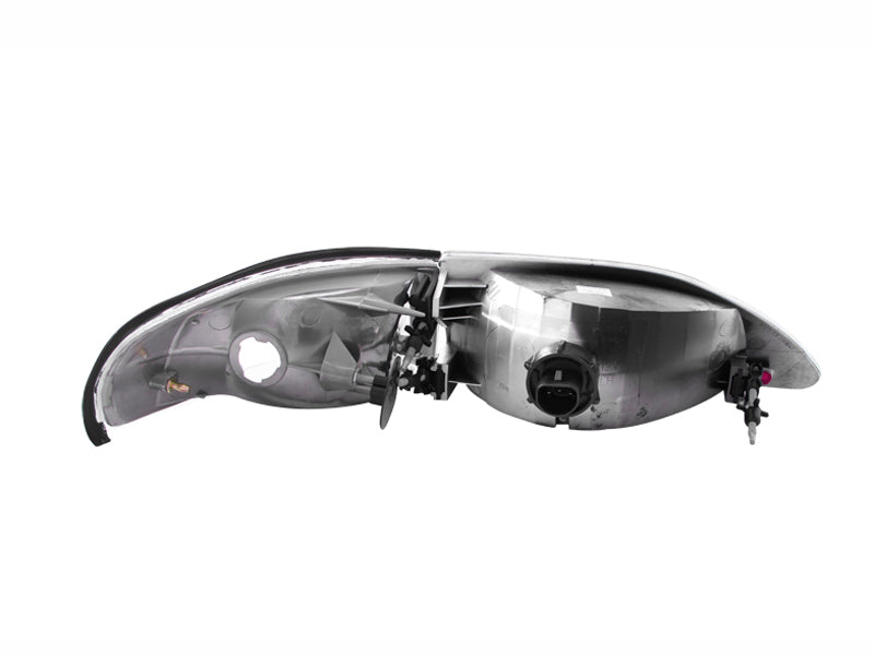 Crystal Headlight Set For 1994-1998 Ford Mustang 121262