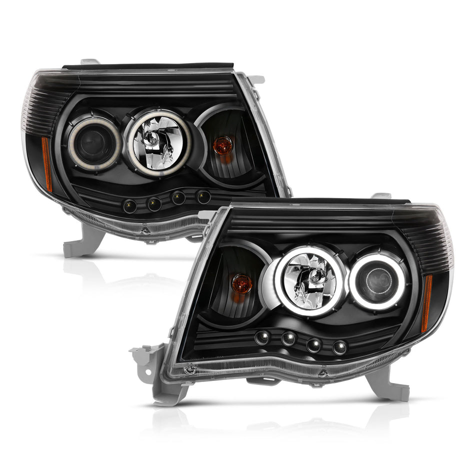 ANZO USA - Projector Headlight Set w/Halo - 121282