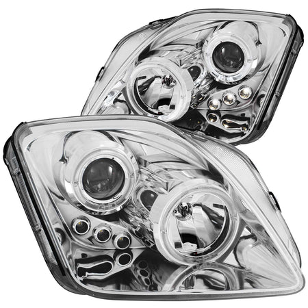 Projector Headlight Set w/Halo For 1997-2001 Honda Prelude 121342