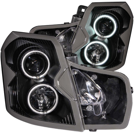 Projector Headlight Set w/Halo For 2003-2007 Cadillac CTS 121417