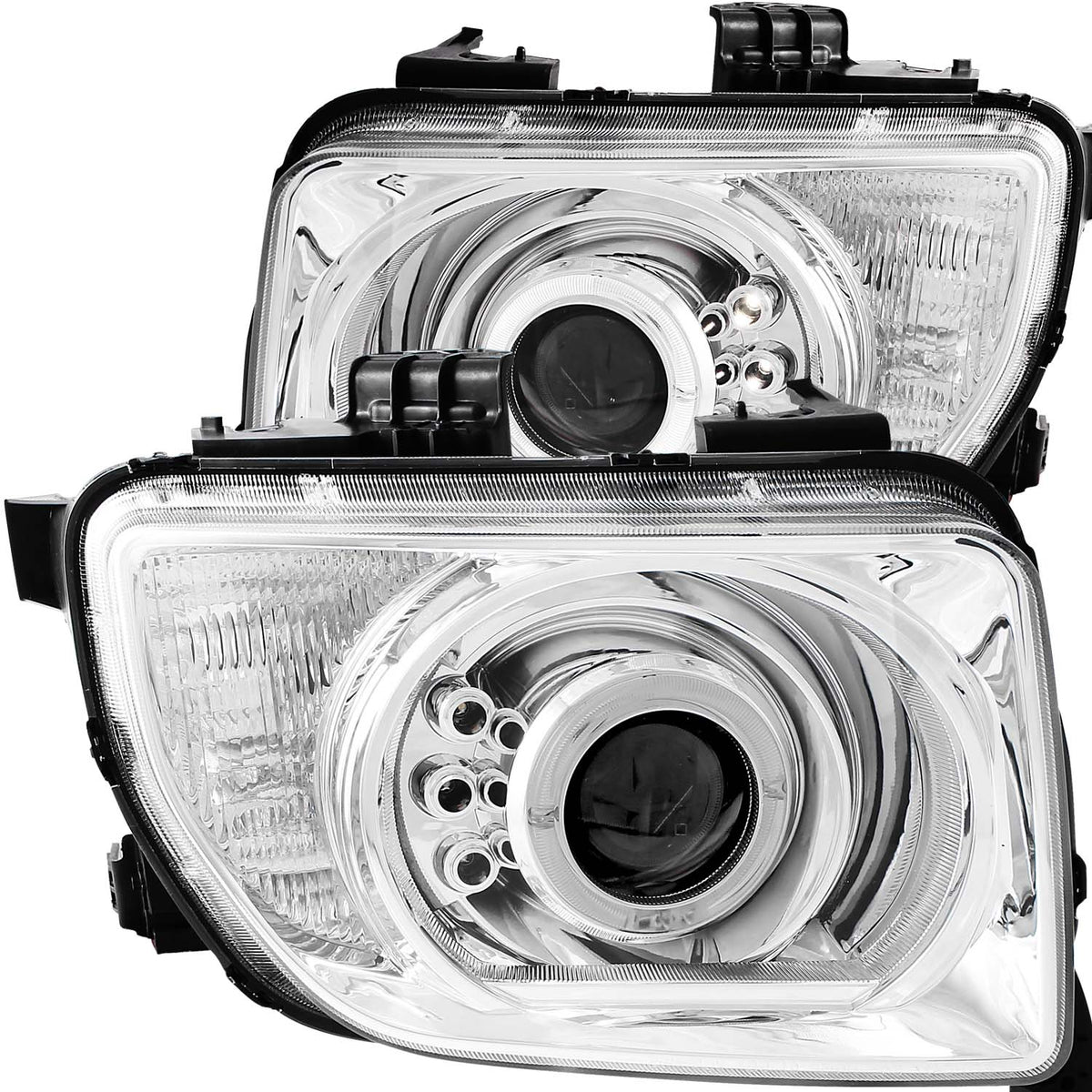 Projector Headlight Set w/Halo For 2003-2006 Honda Element 121431