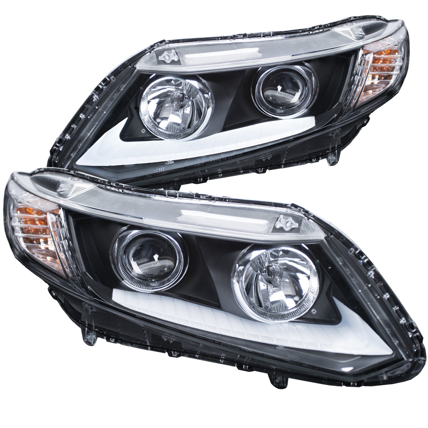 Projector Headlight Set For 2012-2015 Honda Civic 121478