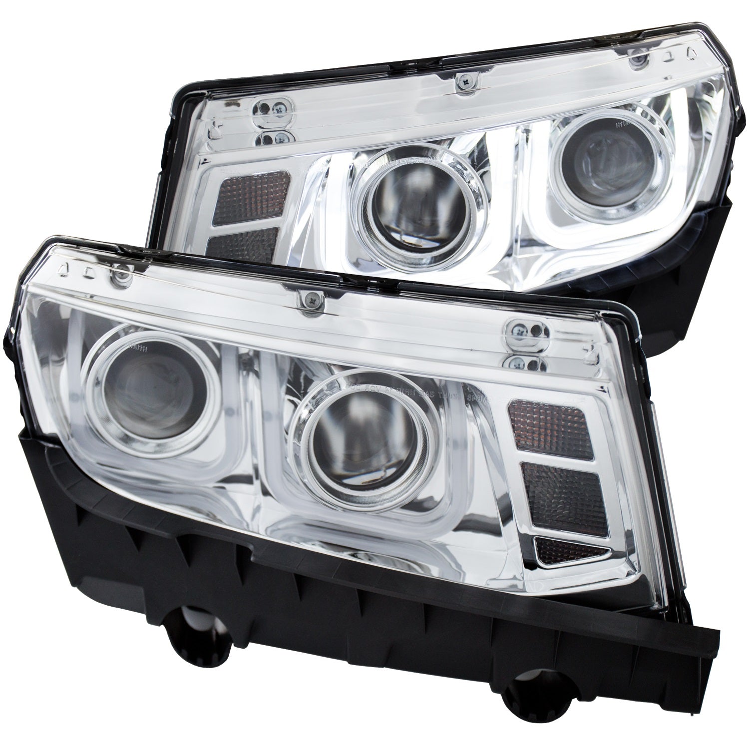 Projector Headlight Set For 2014-2015 Chevrolet Camaro 121509