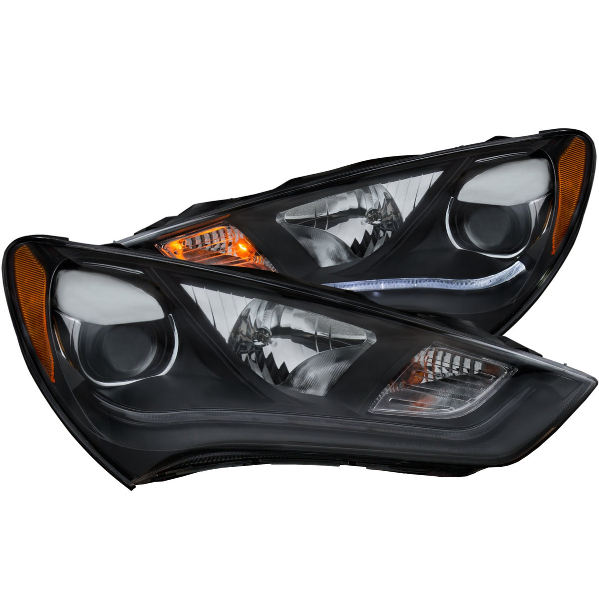 Projector Headlight Set For 2013-2016 Hyundai Genesis Coupe 121511