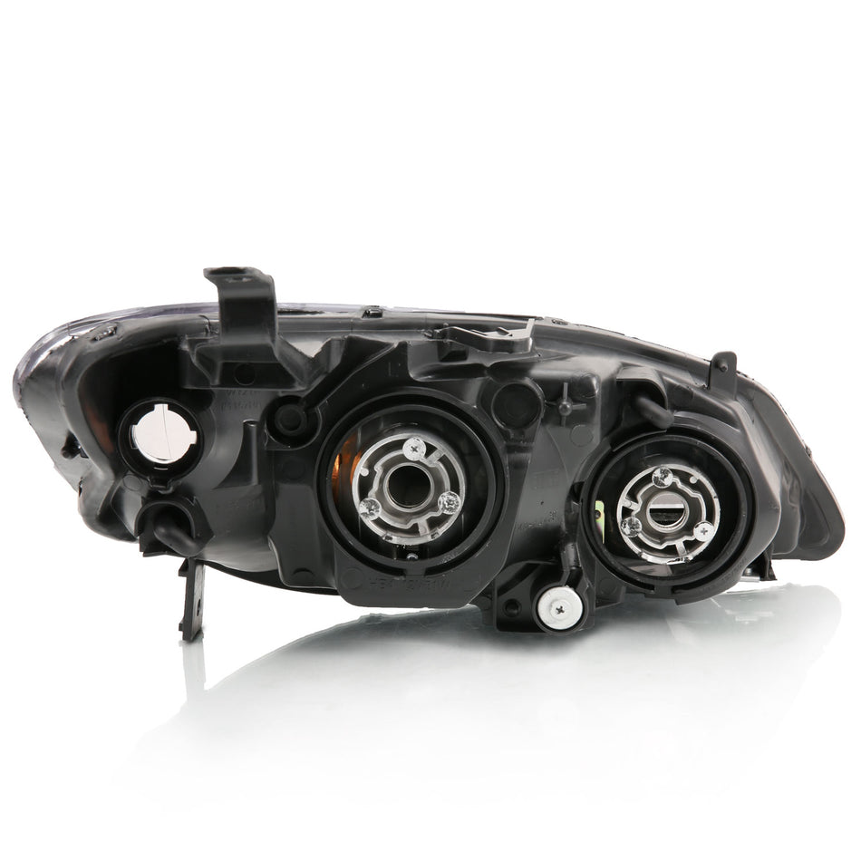 Crystal Headlights For 2004-2005 Honda Civic 121535