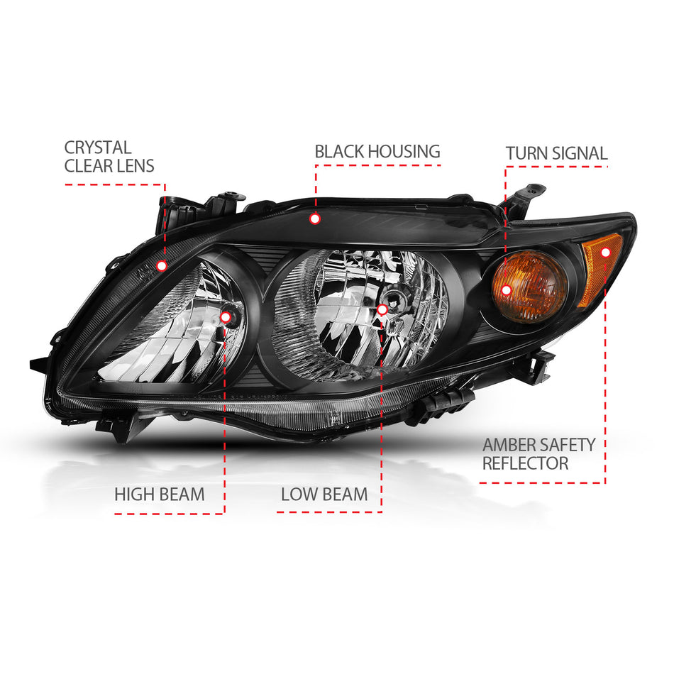 ANZO USA - Crystal Headlights - 121541