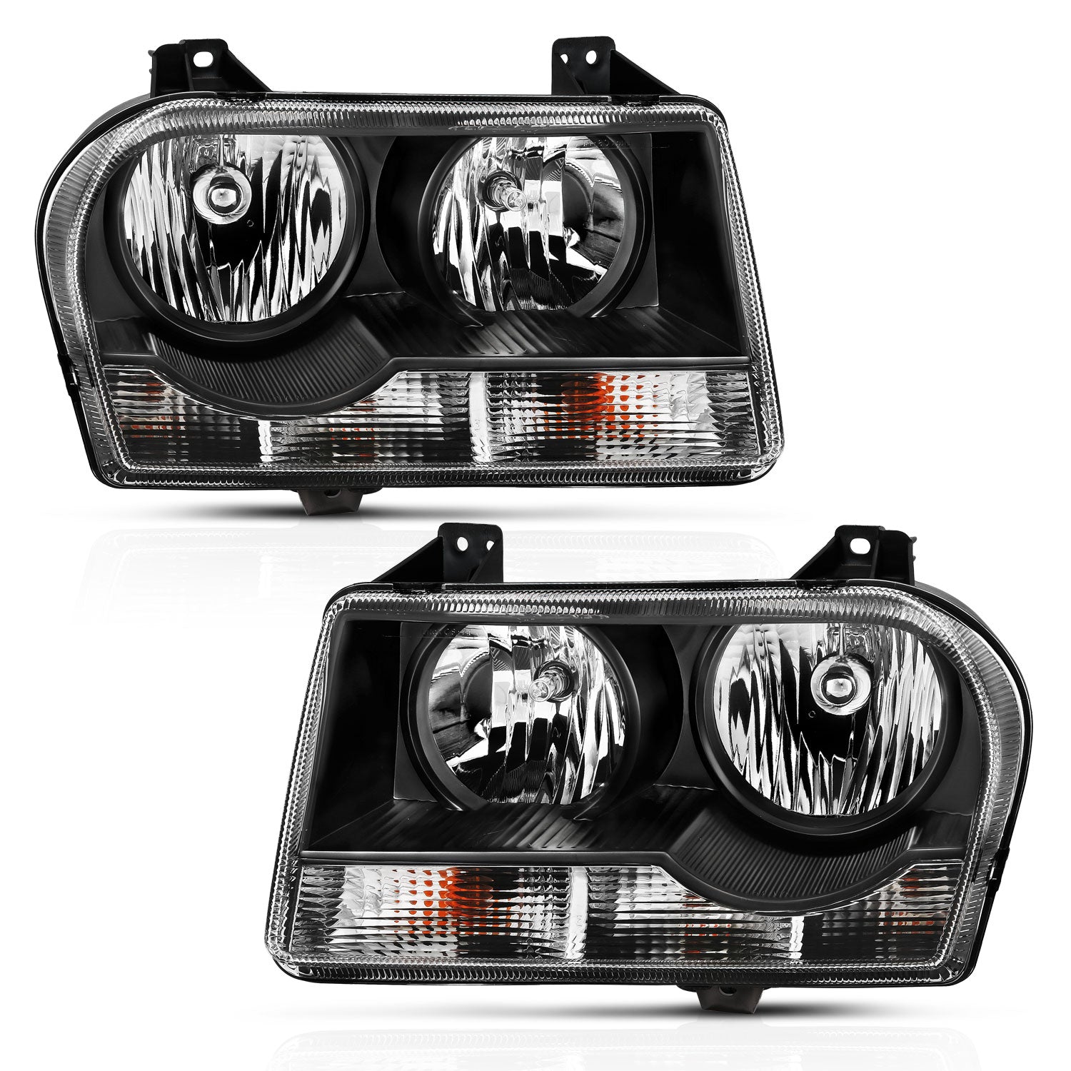 Crystal Headlight For 2005-2010 Chrysler 300 121544