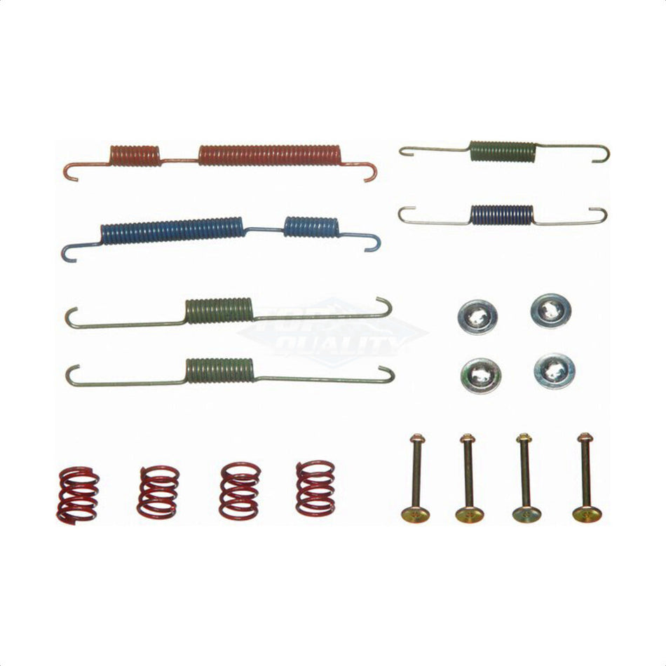 Rear Drum Brake Hardware Kit 13-H17358 For Hyundai Elantra Accent Kia Spectra Spectra5 Tiburon Dodge