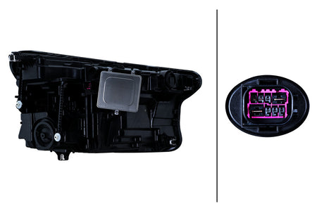 HELLA Headlight Assembly - 015400951