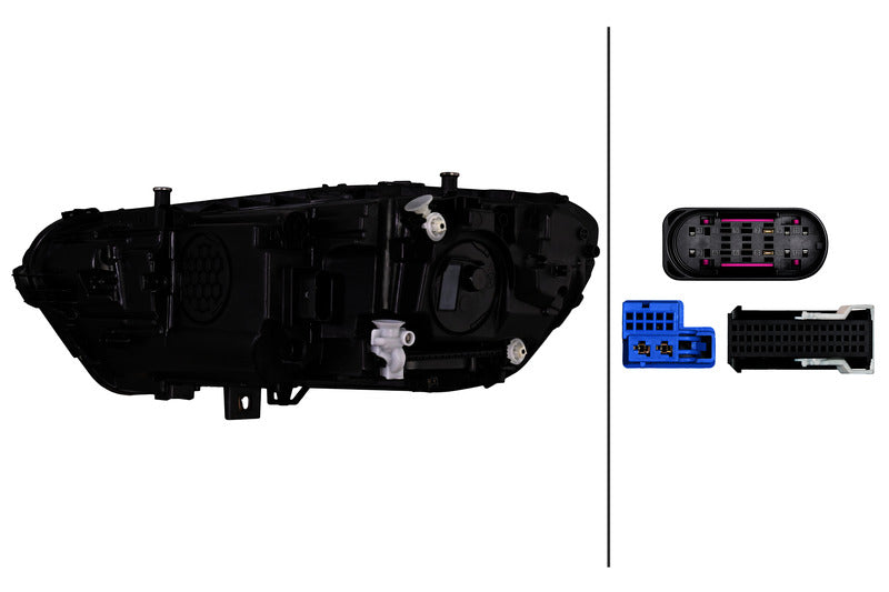 HELLA Headlight Assembly - 015569761