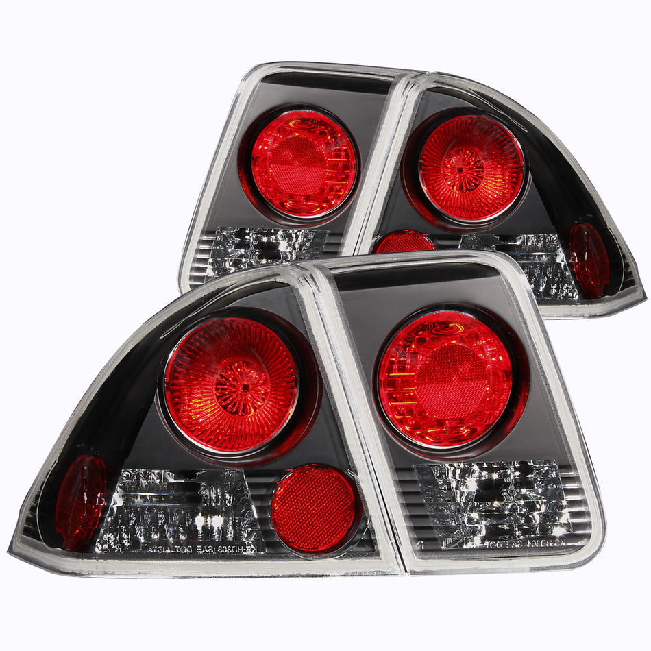 Tail Light Assembly For 2001-2005 Honda Civic 221048
