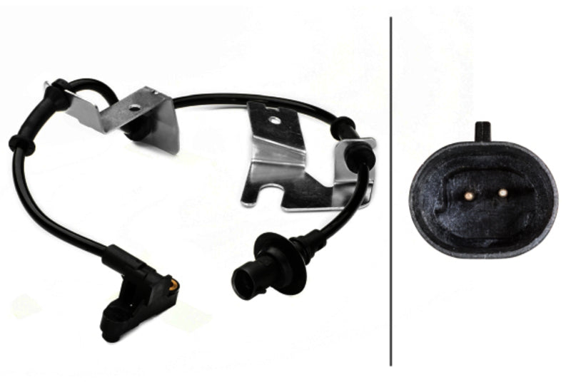 HELLA ABS Wheel Speed Sensor - 230040021