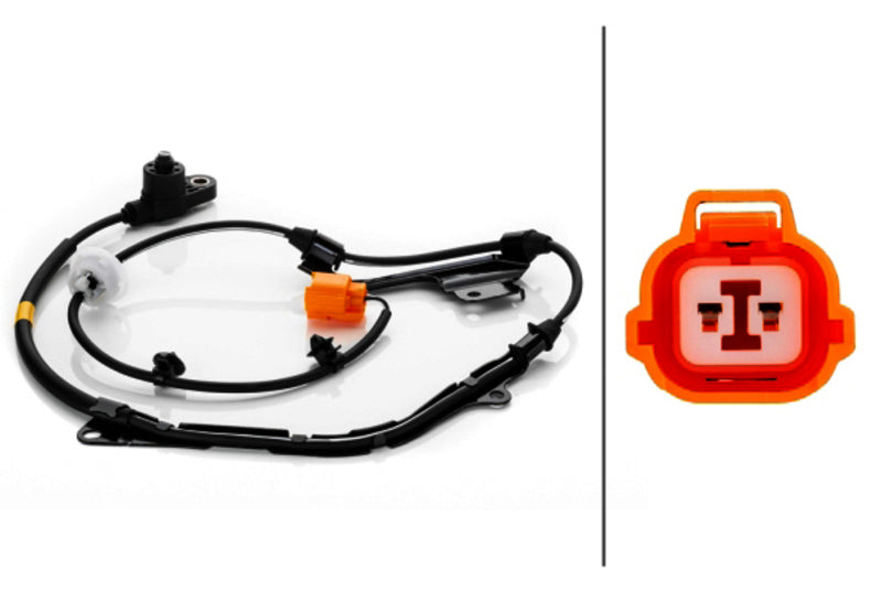 HELLA ABS Wheel Speed Sensor - 230040041