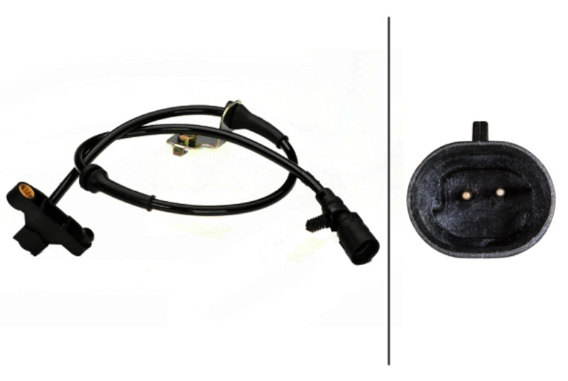 HELLA ABS Wheel Speed Sensor - 230040251
