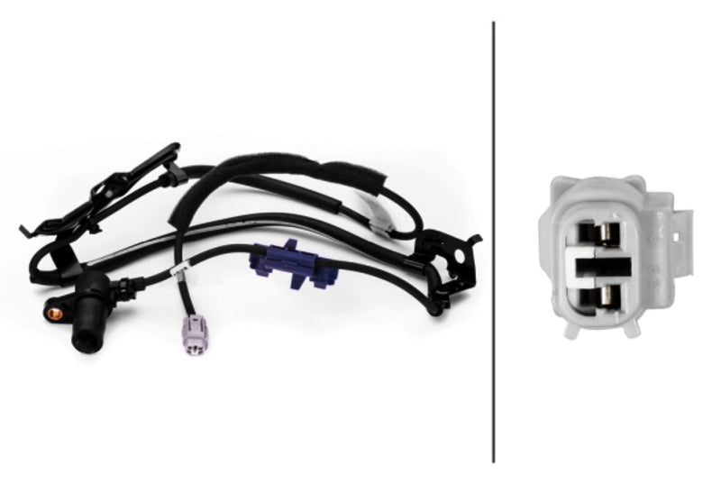 HELLA ABS Wheel Speed Sensor - 230040681