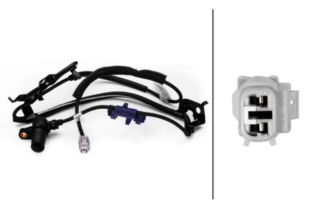 HELLA ABS Wheel Speed Sensor - 230040681