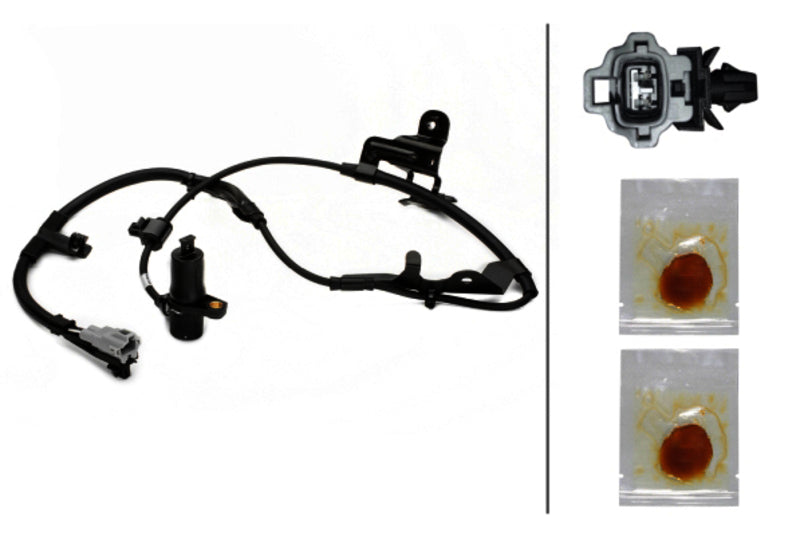 HELLA ABS Wheel Speed Sensor - 230040751
