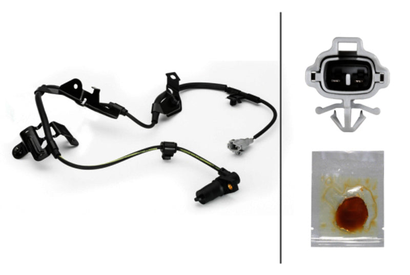 HELLA ABS Wheel Speed Sensor - 230040791