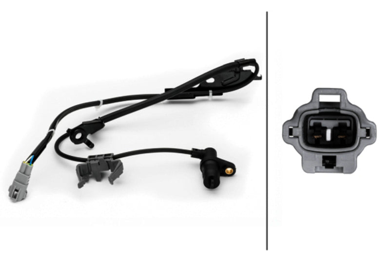 HELLA ABS Wheel Speed Sensor - 230040801
