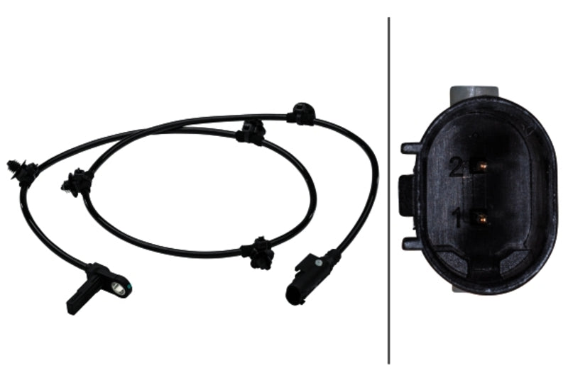 HELLA ABS Wheel Speed Sensor - 230048271