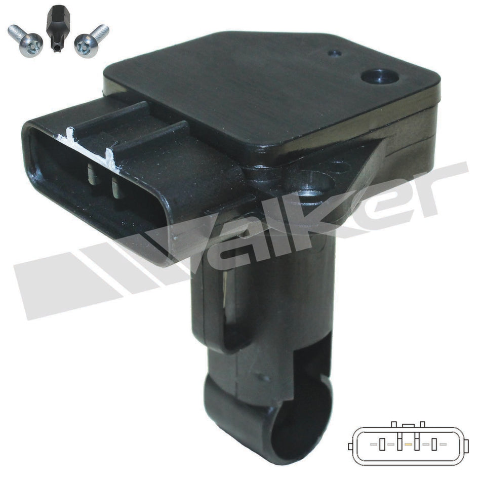 Walker Products Mass Air Flow Sensor - 245-1095