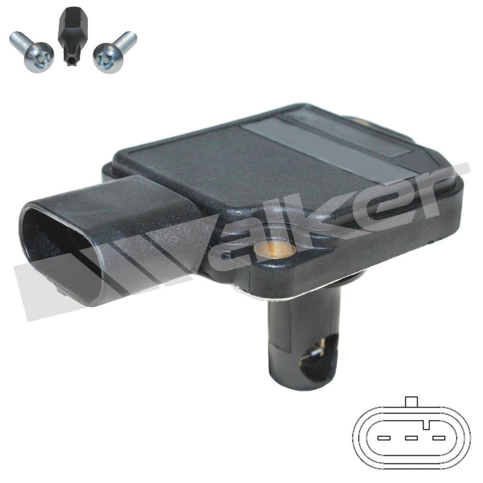 Walker Products Mass Air Flow Sensor - 245-1116
