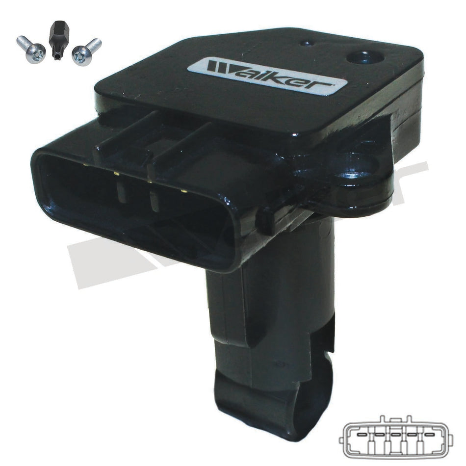 Walker Products Mass Air Flow Sensor - 245-1138