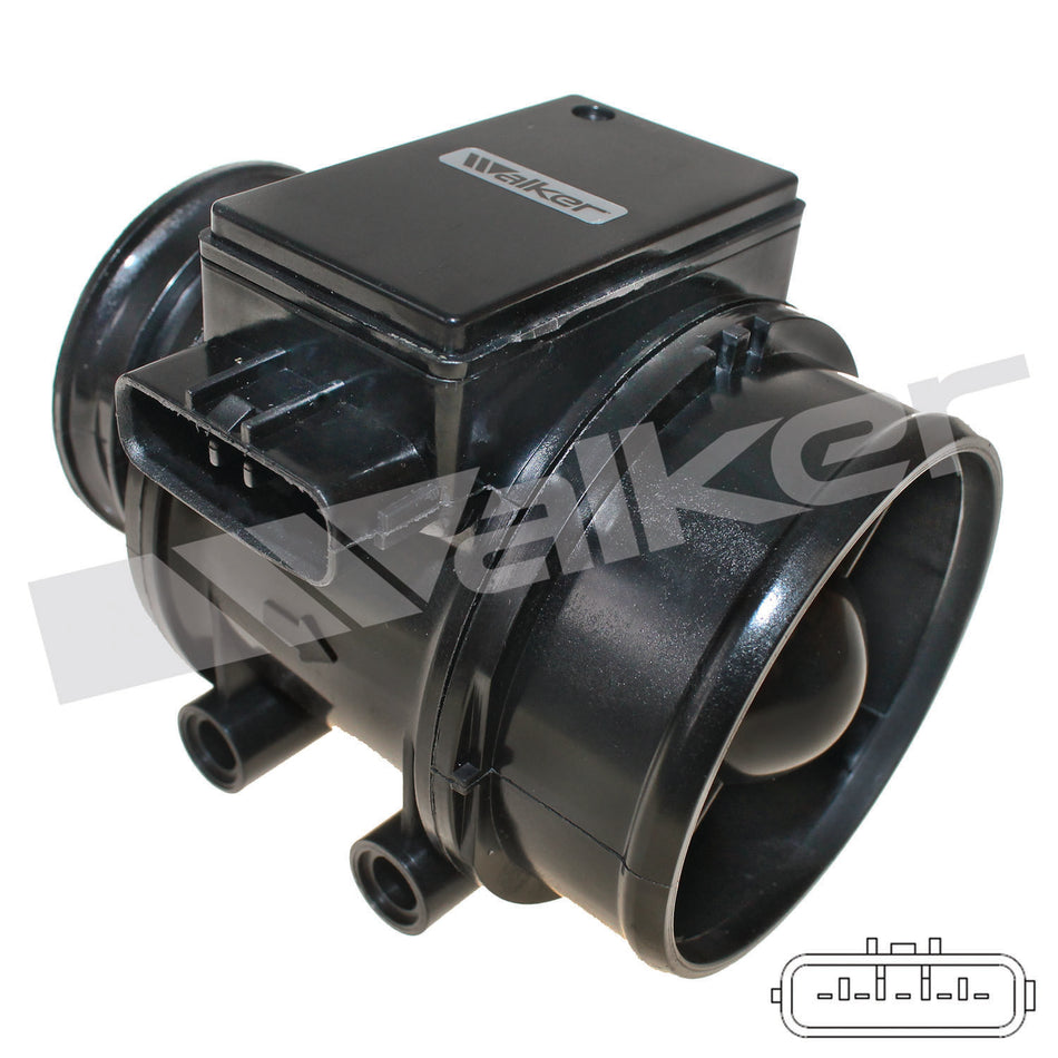 Walker Products Mass Air Flow Sensor - 245-1165