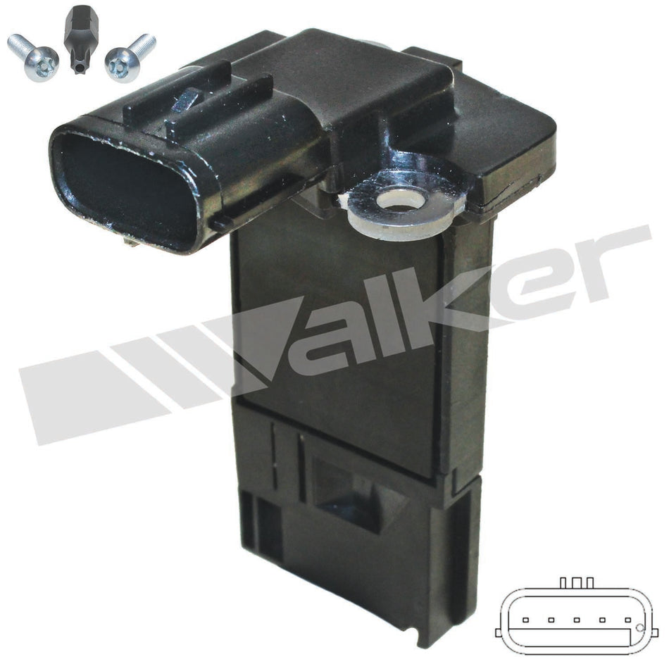 Walker Products Mass Air Flow Sensor - 245-1178