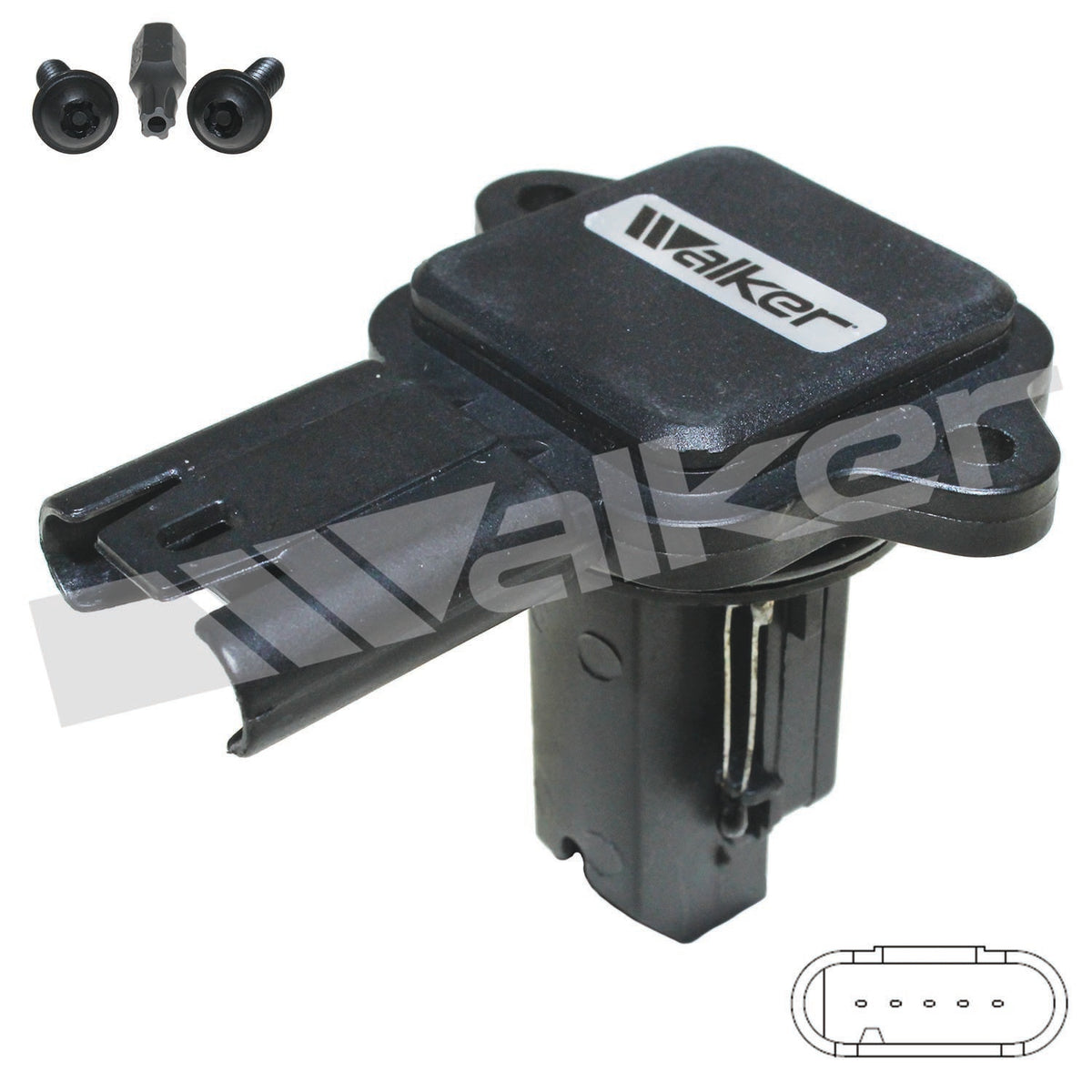 Walker Products Mass Air Flow Sensor - 245-1188