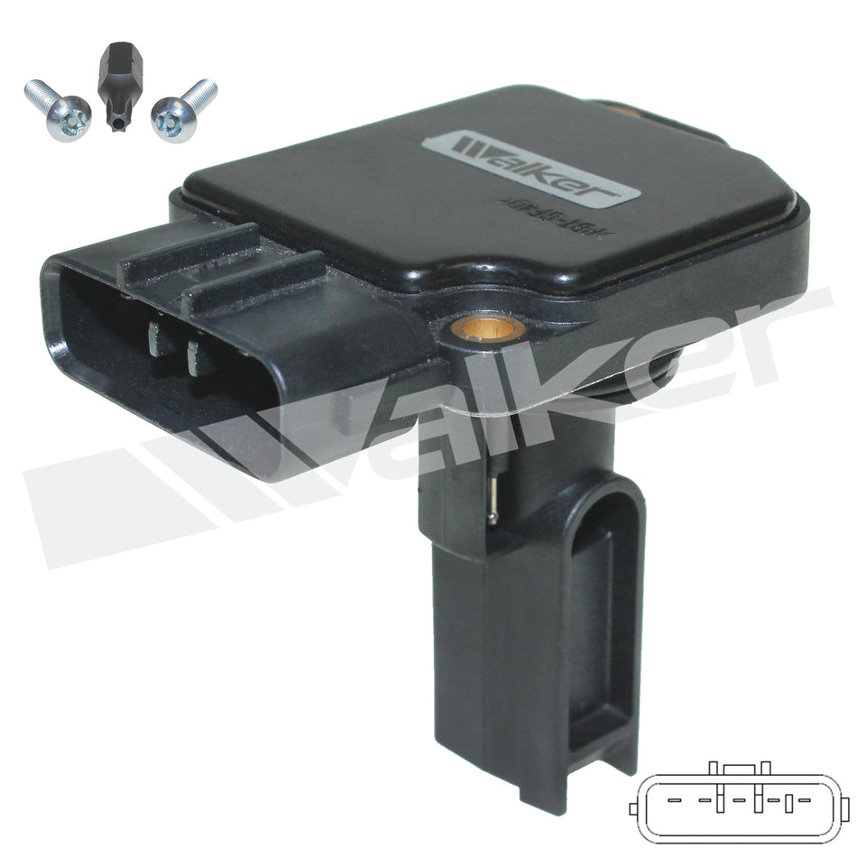 Walker Products Mass Air Flow Sensor - 245-1192