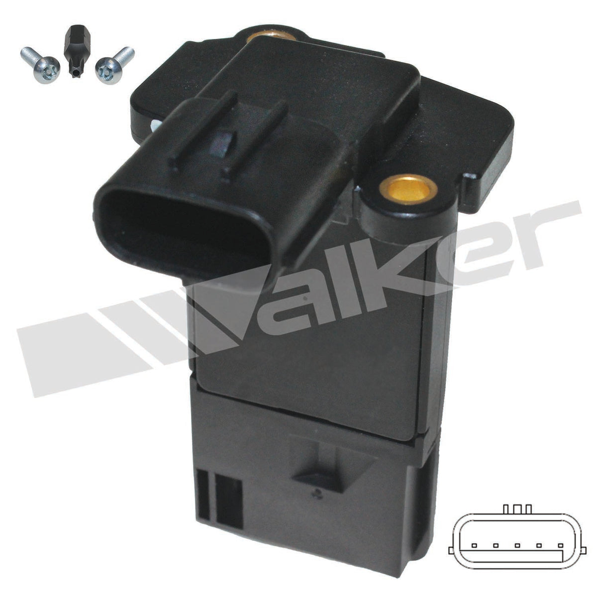 Walker Products Mass Air Flow Sensor - 245-1194