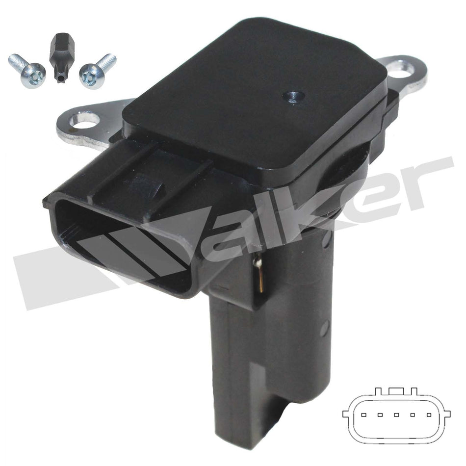 Walker Products Mass Air Flow Sensor - 245-1195