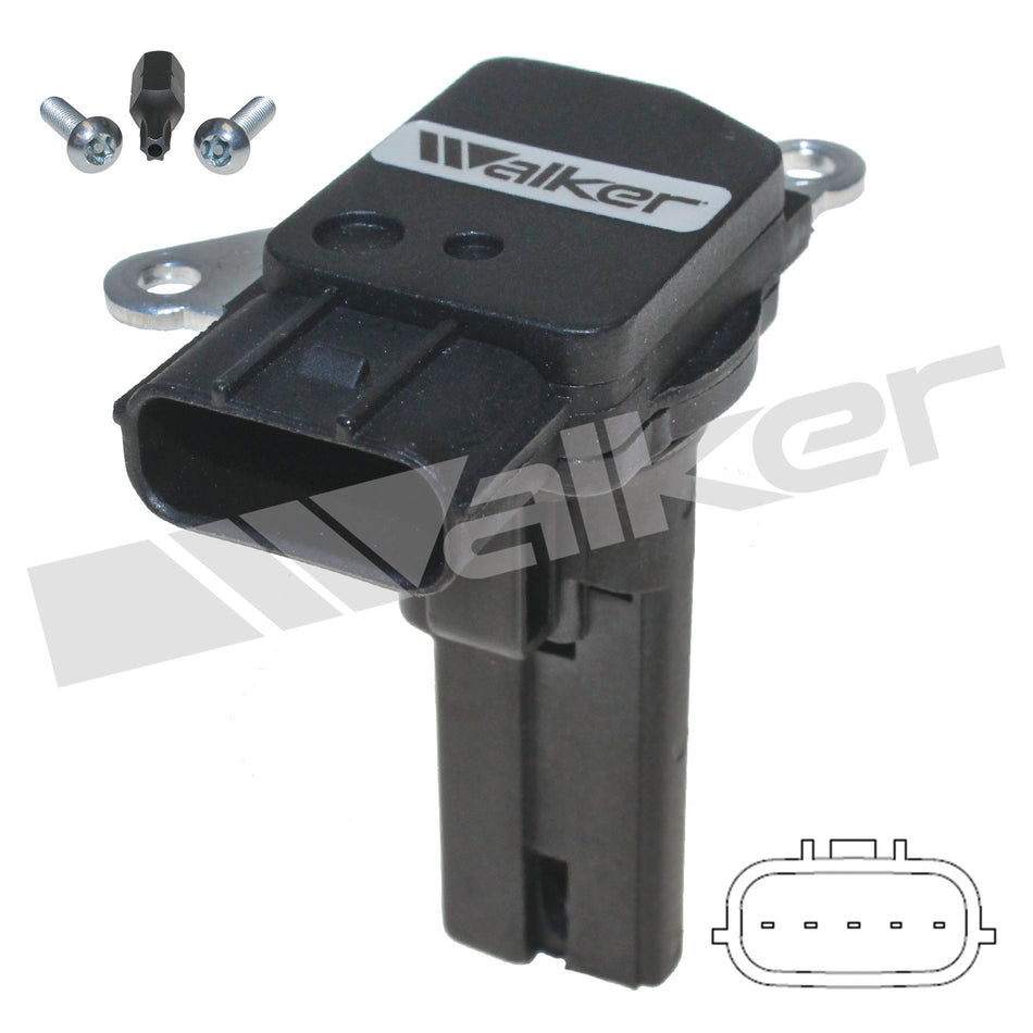 Walker Products Mass Air Flow Sensor - 245-1236