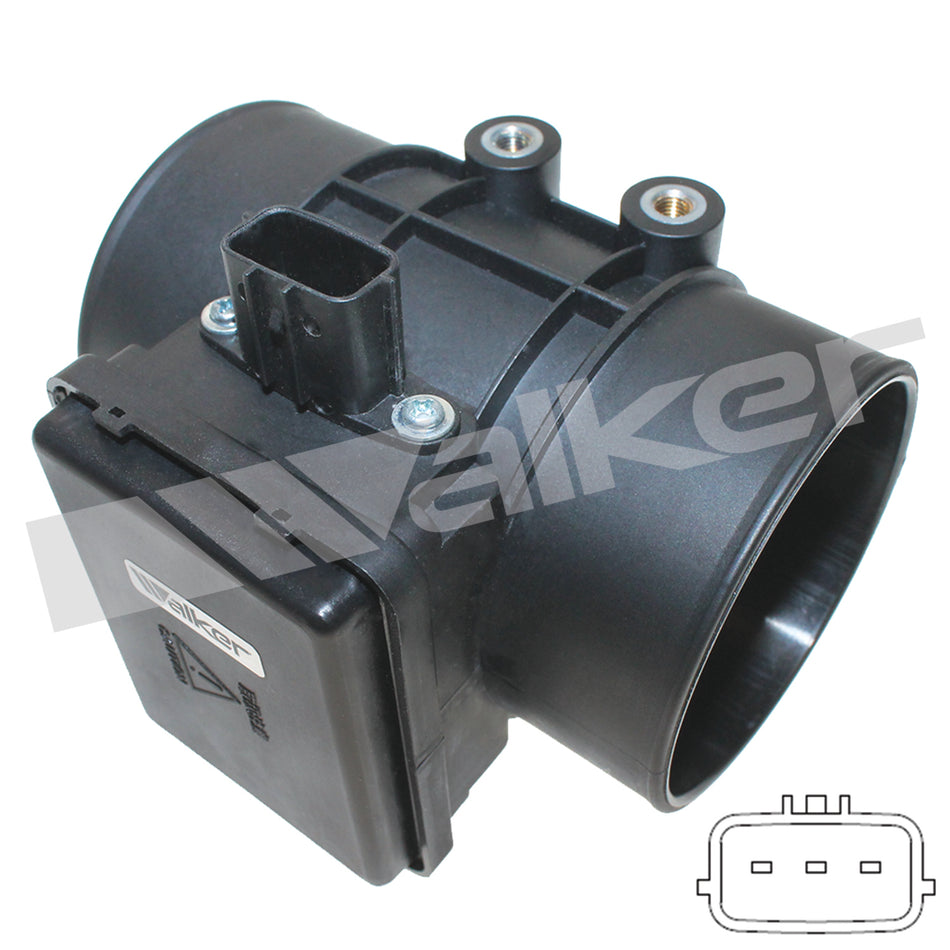 Walker Products Mass Air Flow Sensor - 245-1265