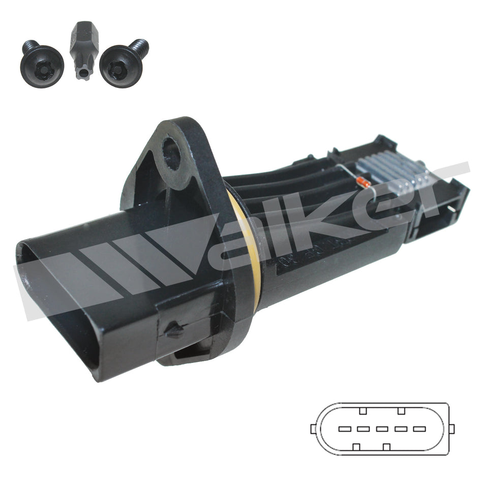 Walker Products Mass Air Flow Sensor - 245-1266