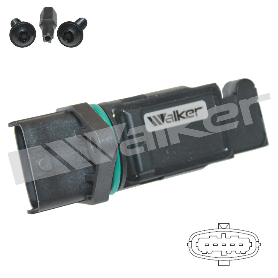 Walker Products Mass Air Flow Sensor - 245-1272