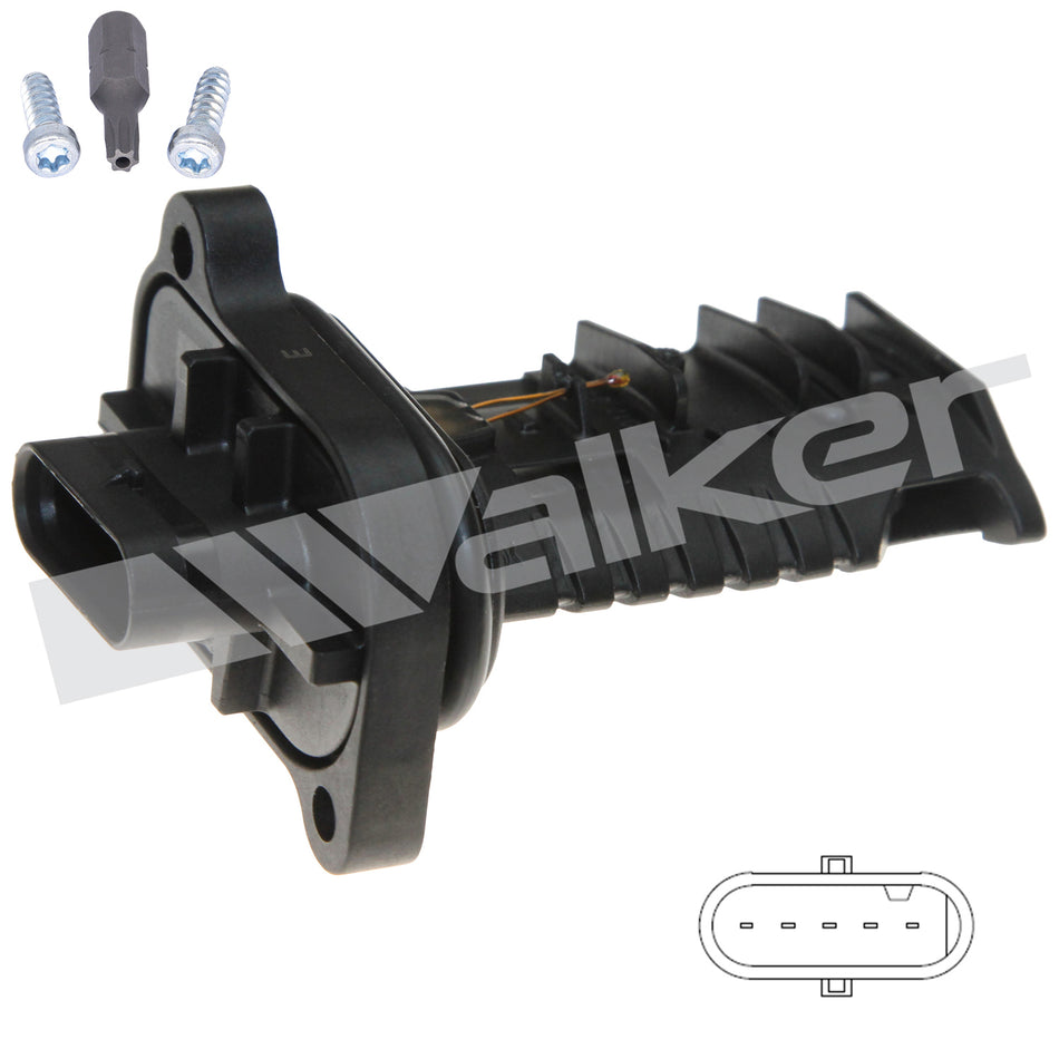 Walker Products Mass Air Flow Sensor - 245-1301