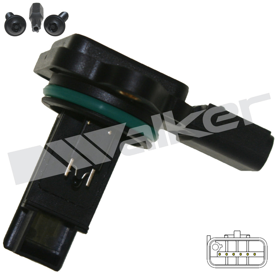 Walker Products Mass Air Flow Sensor - 245-1334