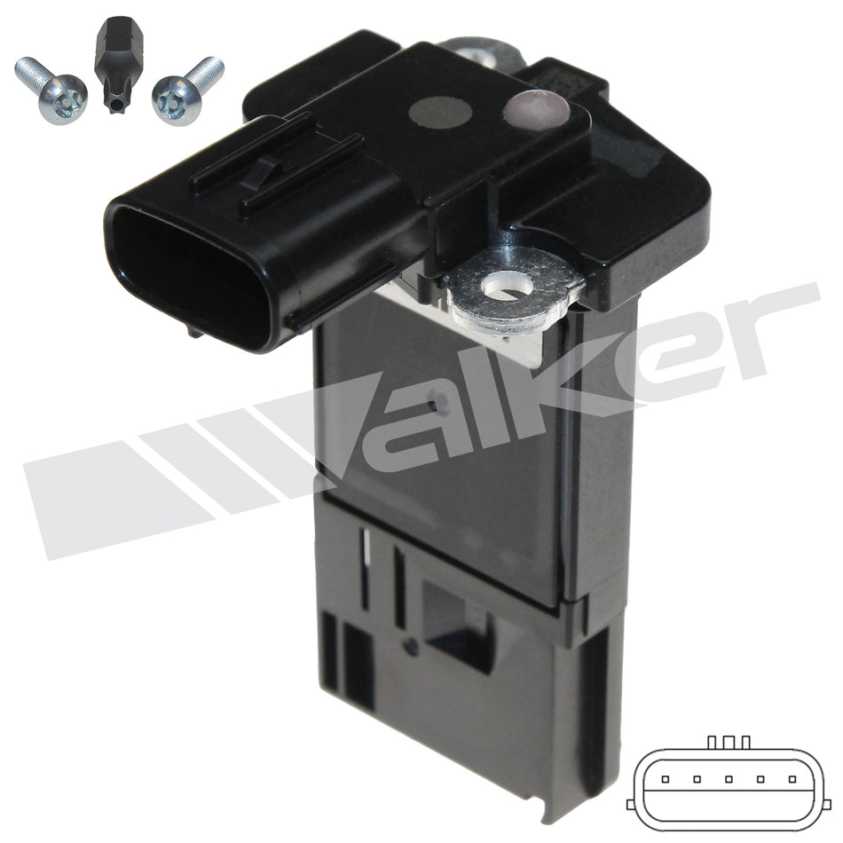 Walker Products Mass Air Flow Sensor - 245-1431
