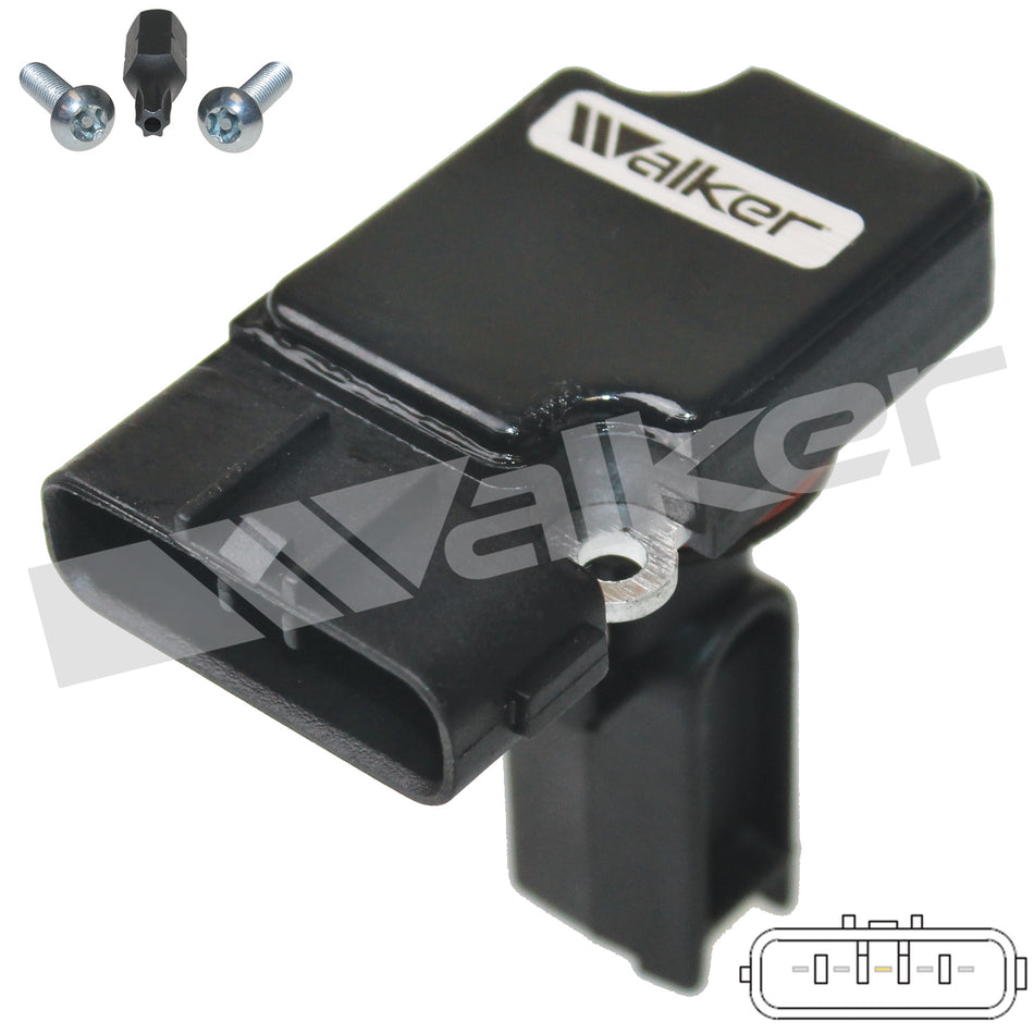 Walker Products Mass Air Flow Sensor - 245-1434