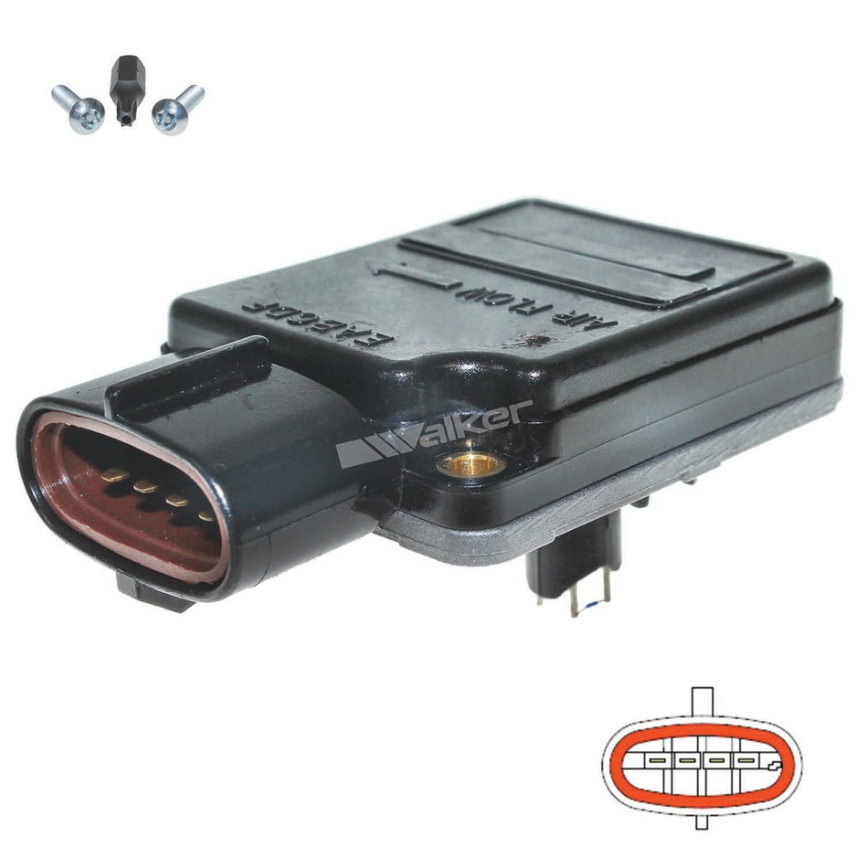 Walker Products Mass Air Flow Sensor - 245-2027