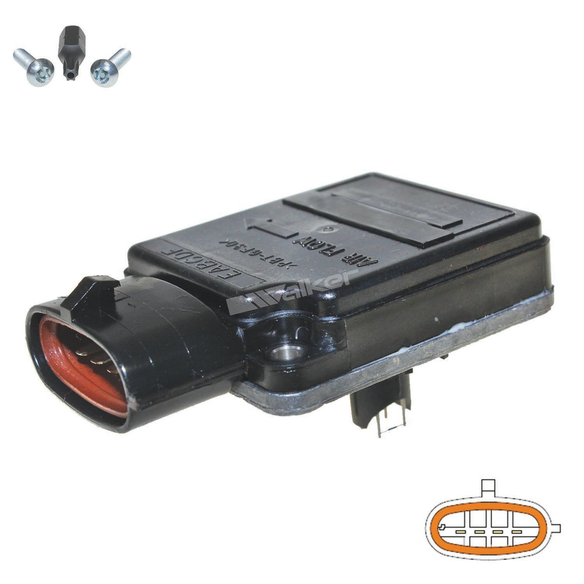 Walker Products Mass Air Flow Sensor - 245-2033